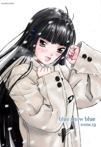 blue snow blue scene.13 cover