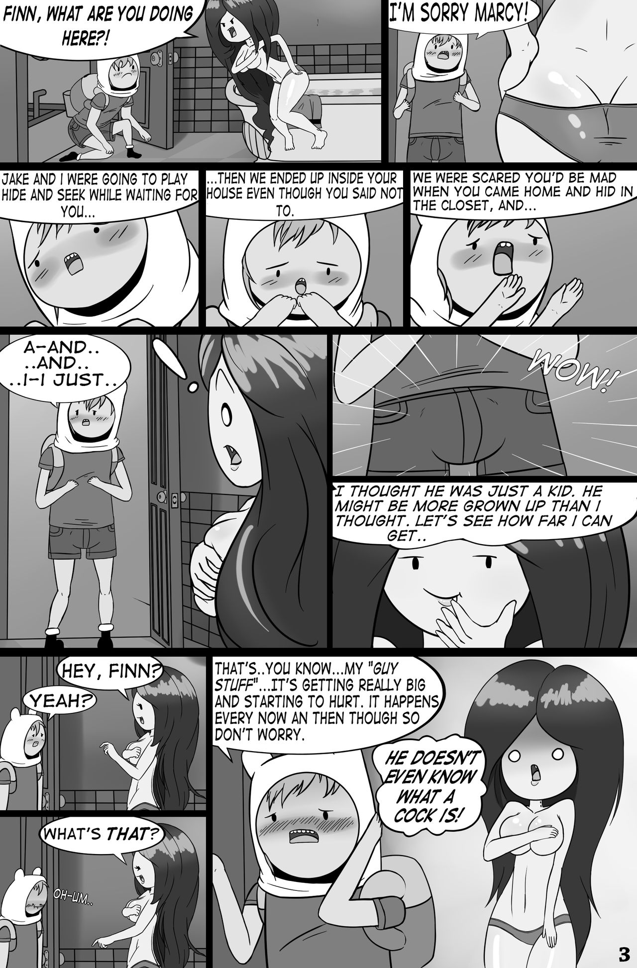 Misadventure Time Issue 1 page 5 full