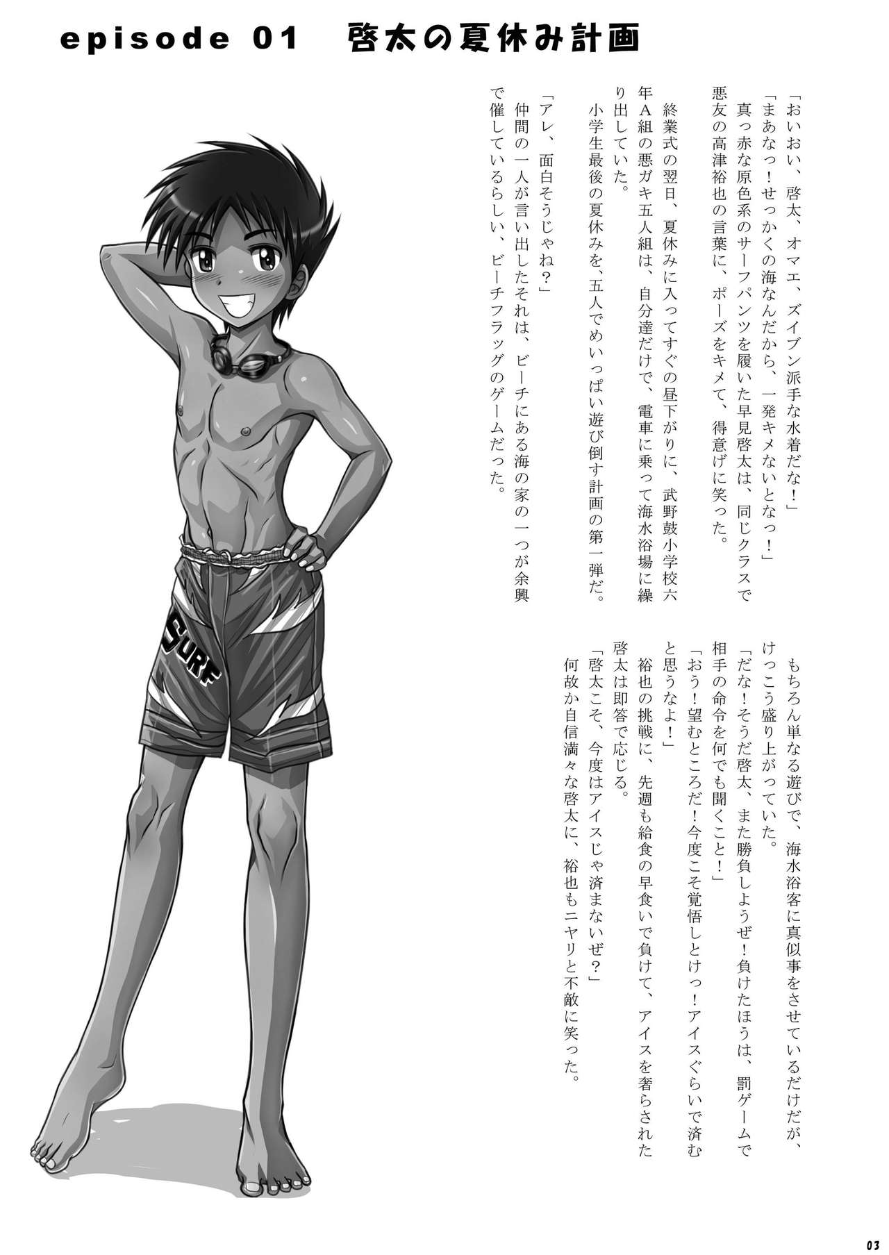 Free!? Chin Danshi page 3 full