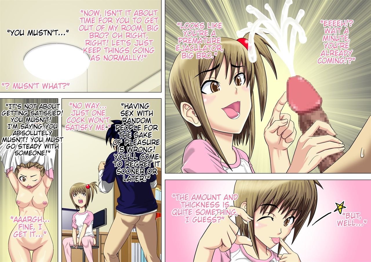 The little sister I'm so proud of is a nymphomaniac slut. What to do... page 8 full