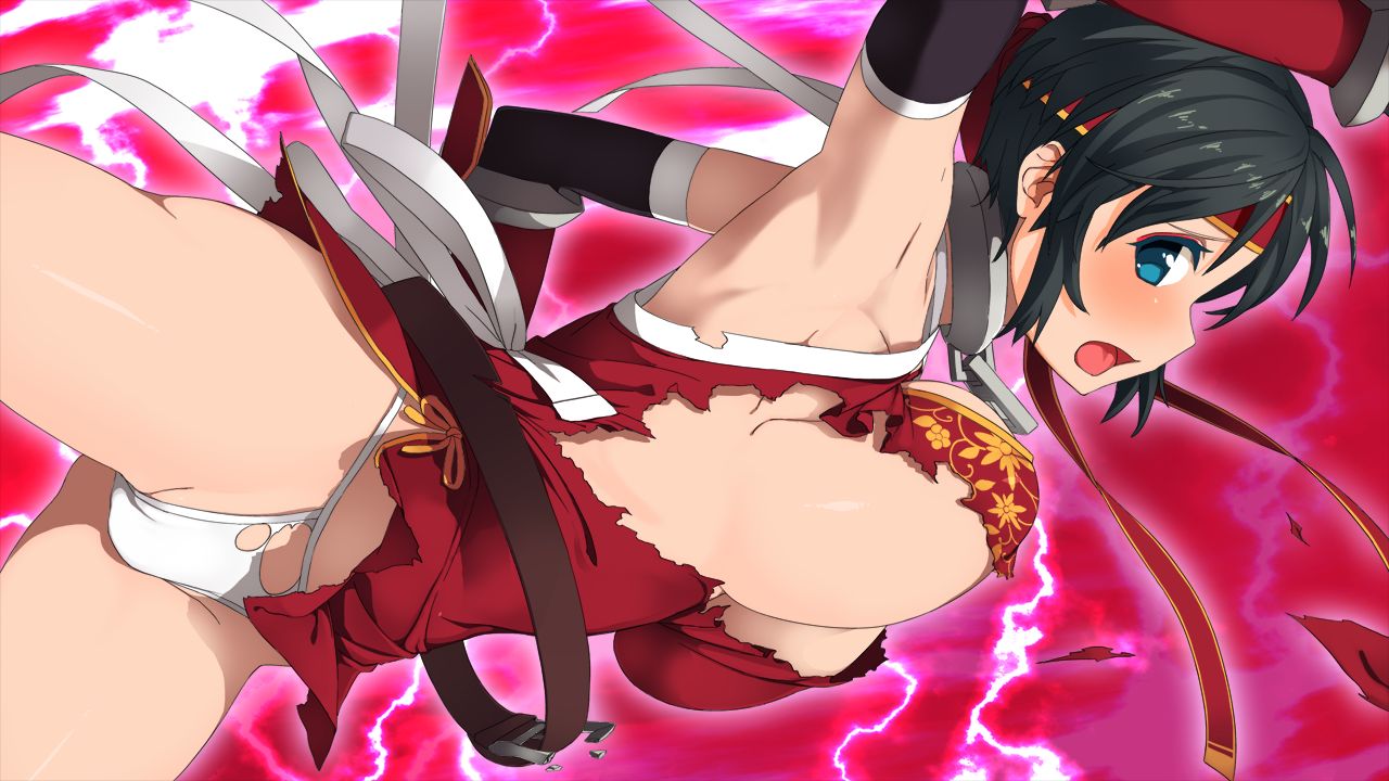 Sangoku Hime 2 ~Tenchi Tairan Ransei ni Kirameku Arata na Haryuu~ Dress destroy cut scene page 7 full