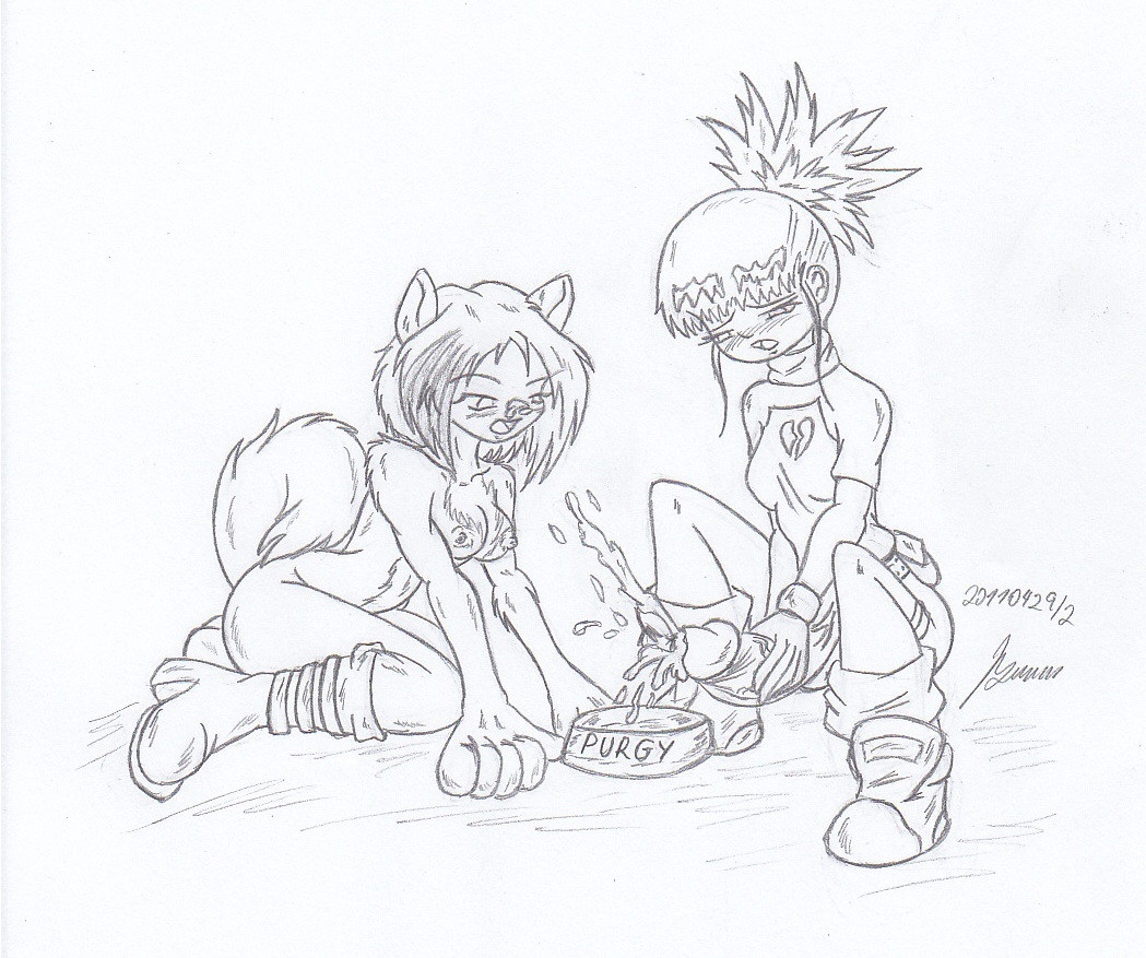My miny Rika Nonaka_digimon tamers Sketches work_3 page 2 full