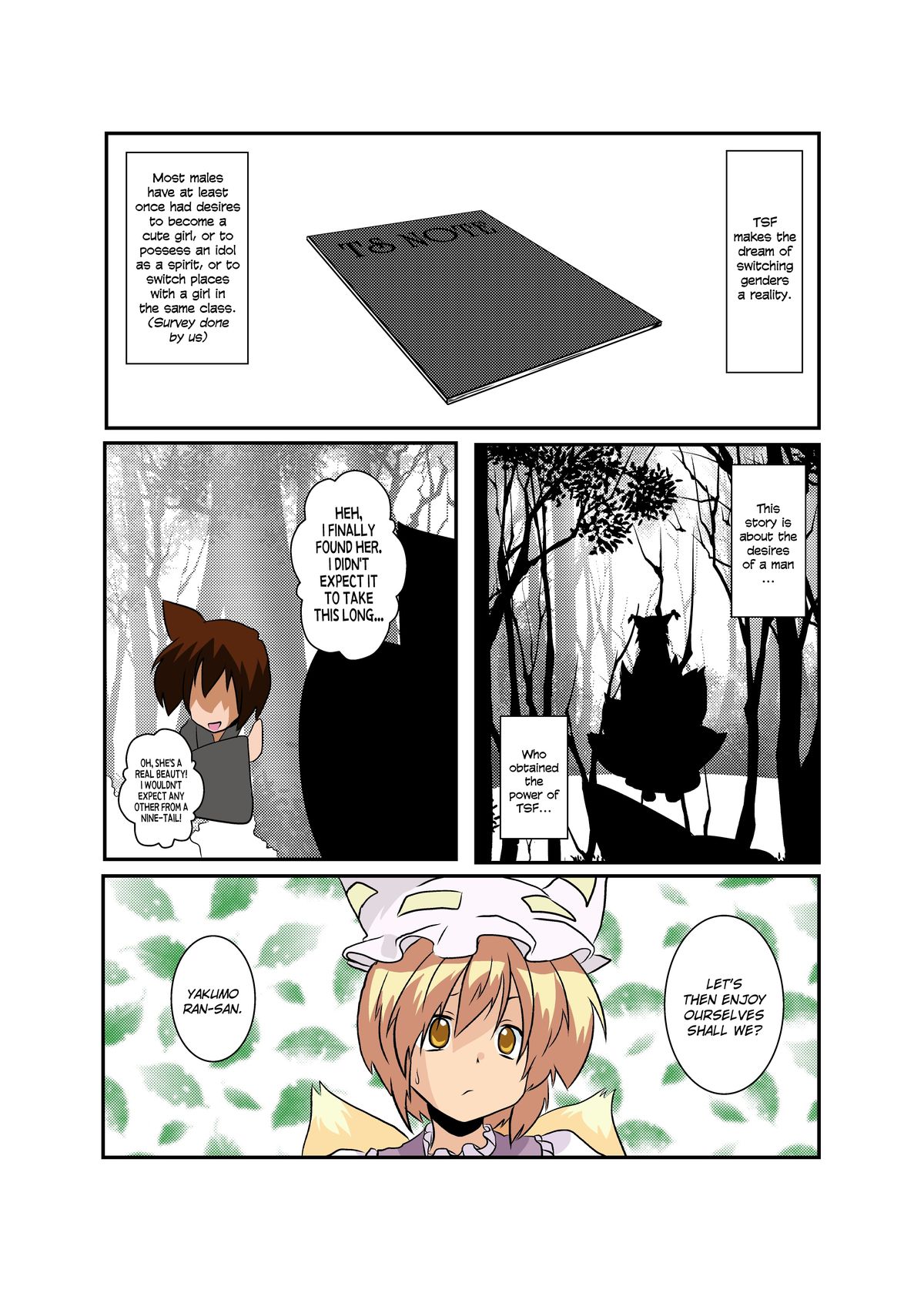 Touhou TS Monogatari ~ Ran-Hen ~ page 4 full