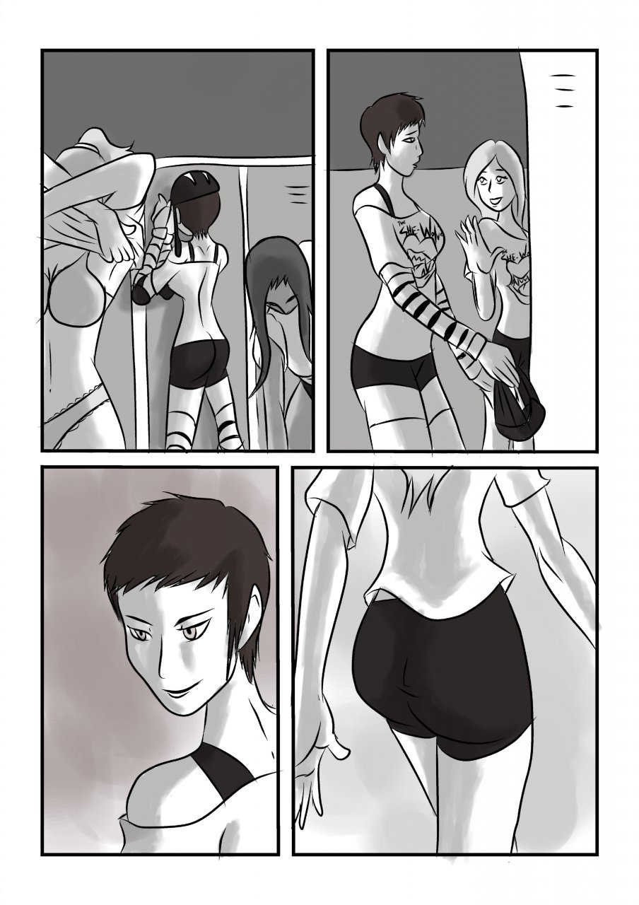 Roller Derby She-Wolf page 9 full