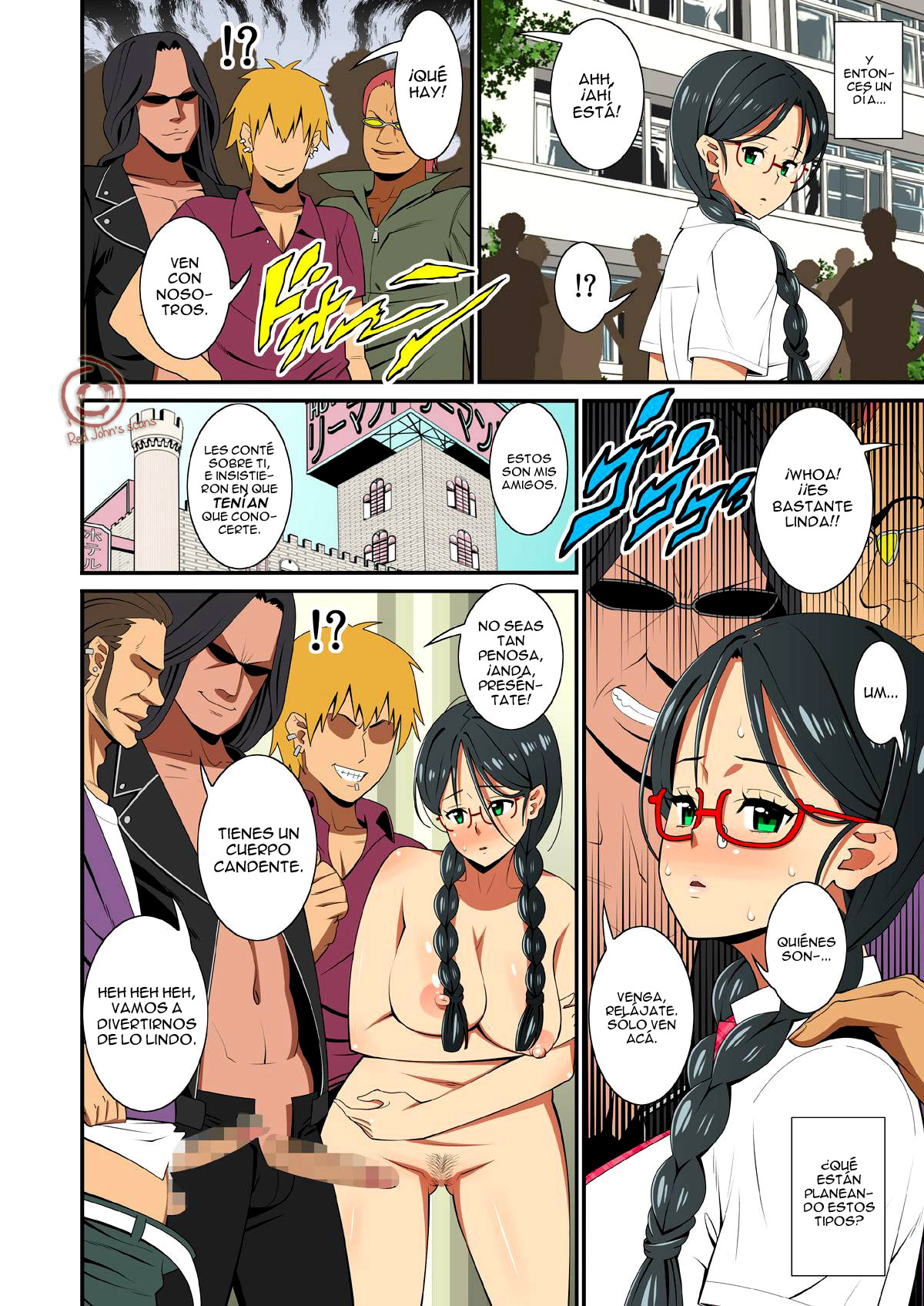 Jimina Anoko no Tenraku Seikatsu | A Good-Girl's Road to Becoming a Slut page 6 full
