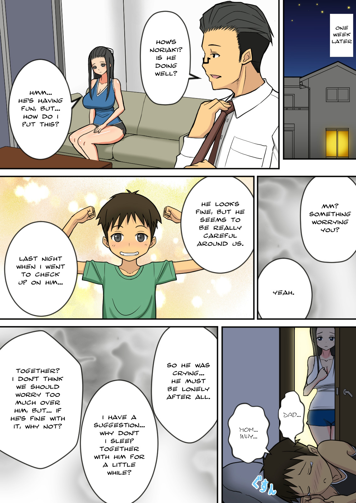 Noriaki-kun to Haruka-san  =LWB &amp; Funeral of Smiles= page 4 full