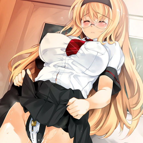 "Vibrator under panties" image set page 3 full