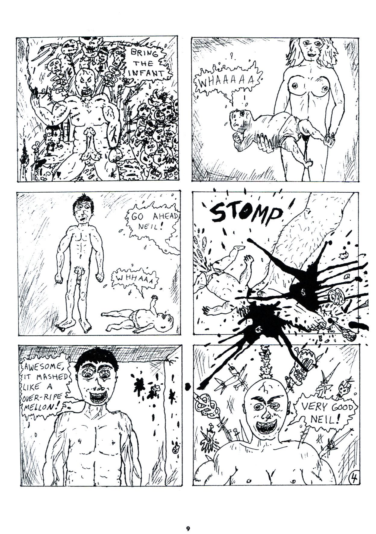 Mike Diana - Live page 9 full