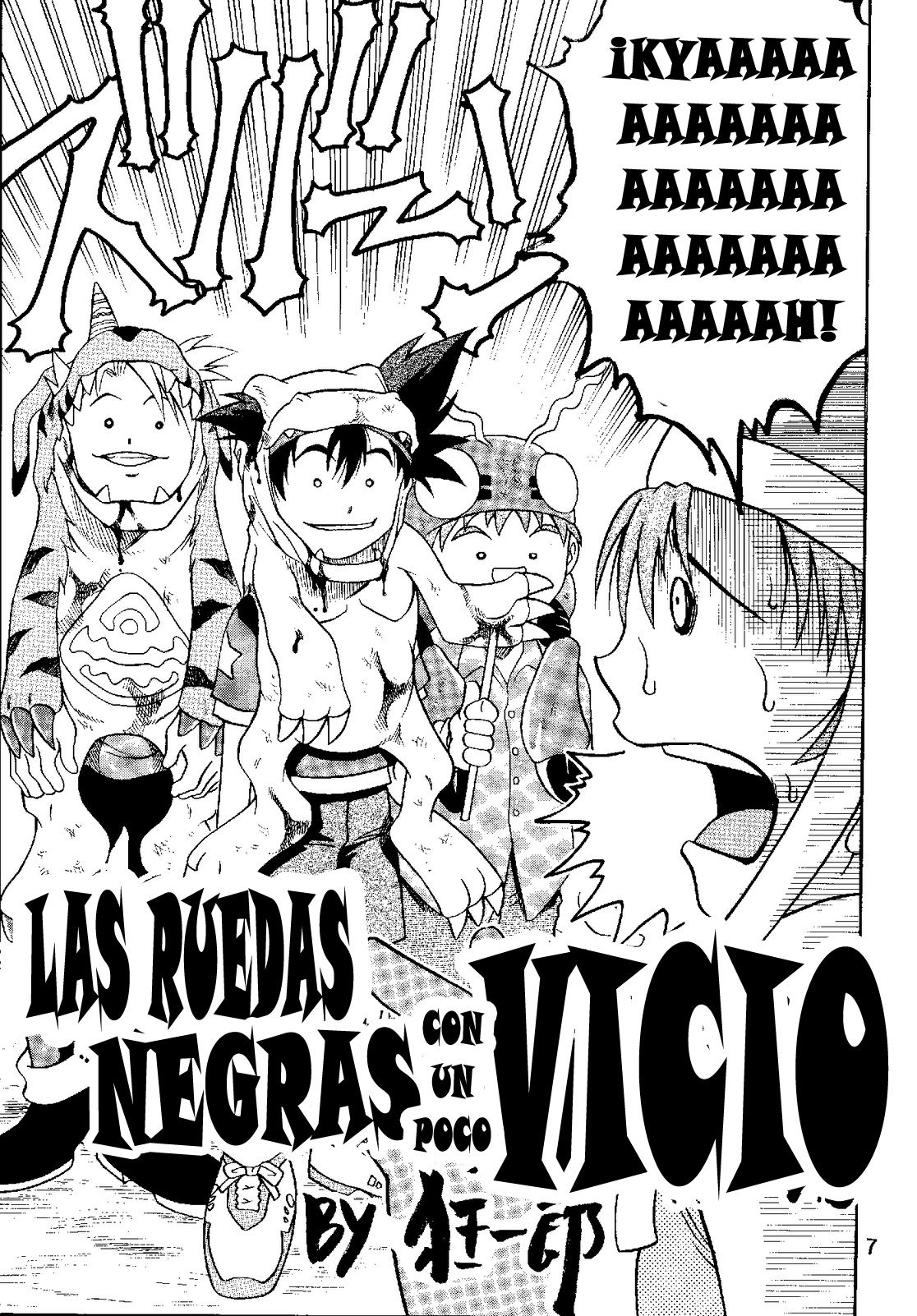 Pichuu Pikachuu Daigyakusatsu | Las Ruedas Negras page 4 full