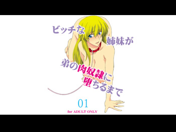 Bitch na Shimai ga Otouto no Niku Dorei ni Ochiru Made 01 cover