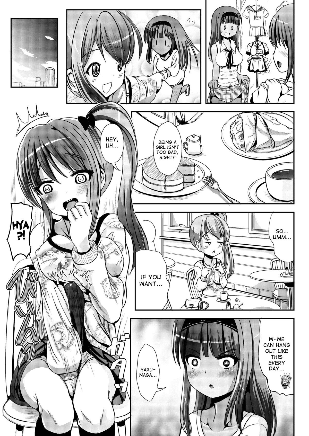 Asa Onna na Ore to Futanarikko Ojousama 3 LIVE A LIVE page 7 full