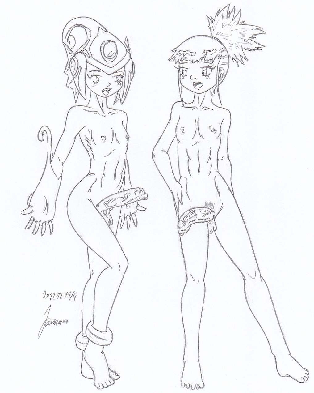 My miny Lanamon_ Sketches work_3 page 9 full