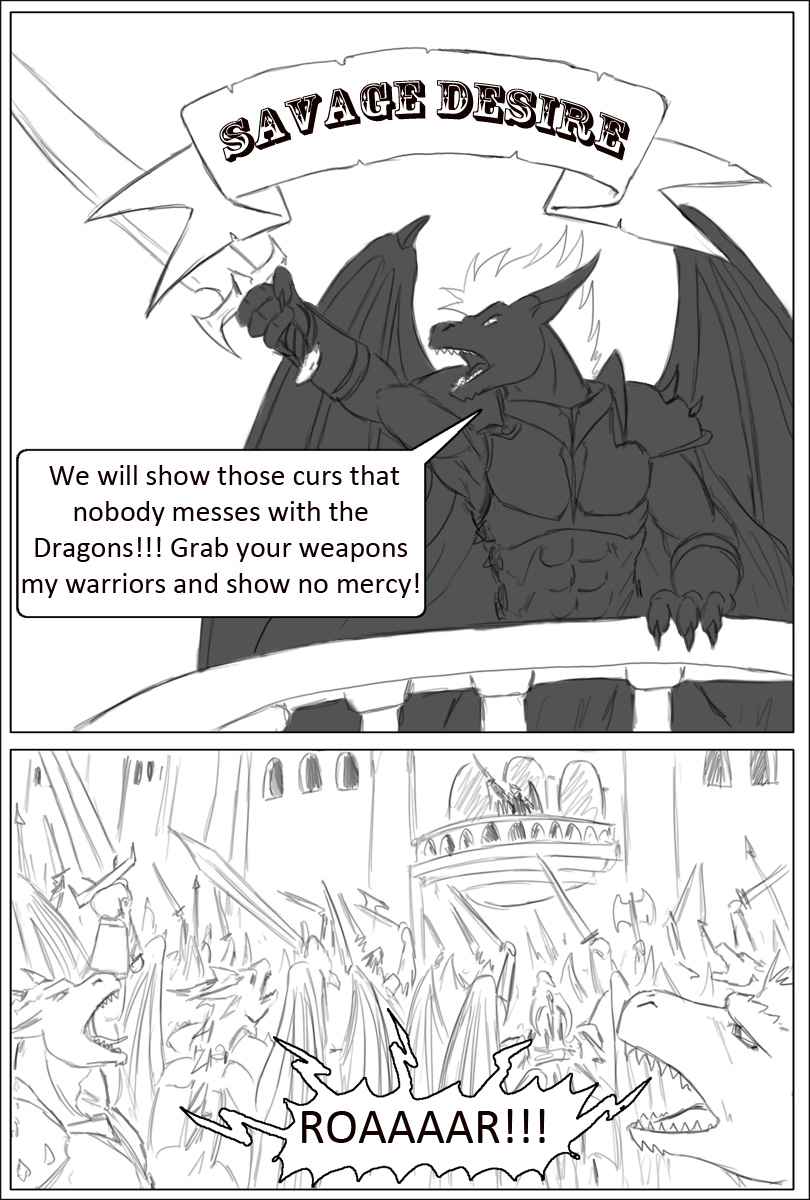 Savage Desire page 1 full