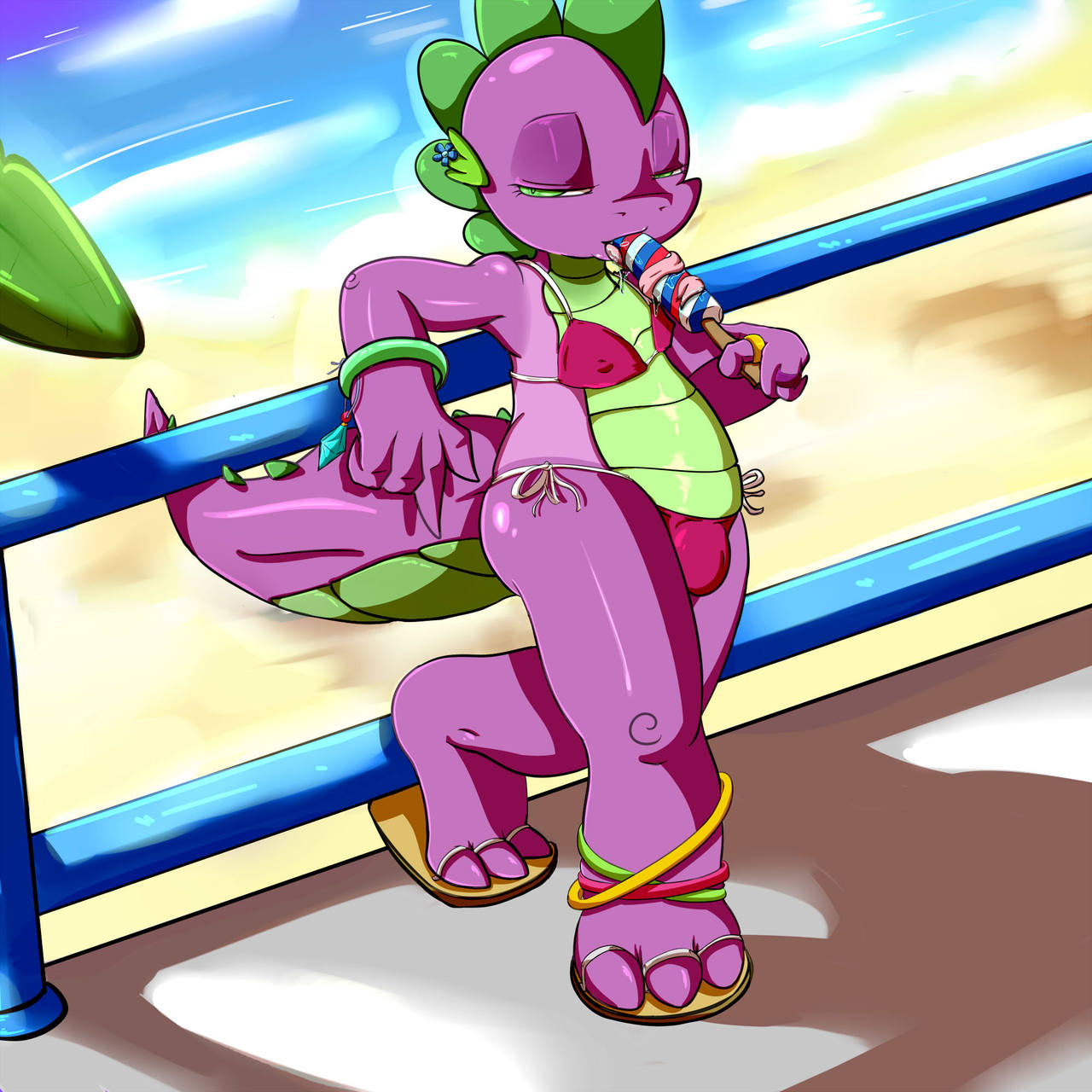 Spike: Swimsuit page 7 full
