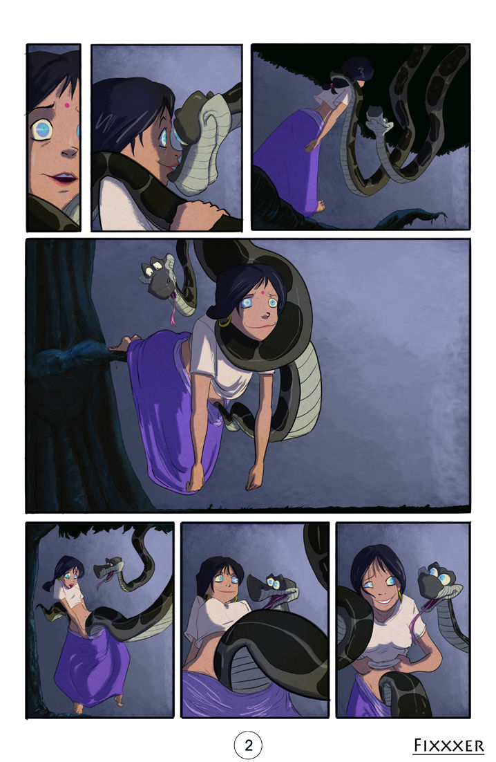 Shanti and Kaa page 2 full