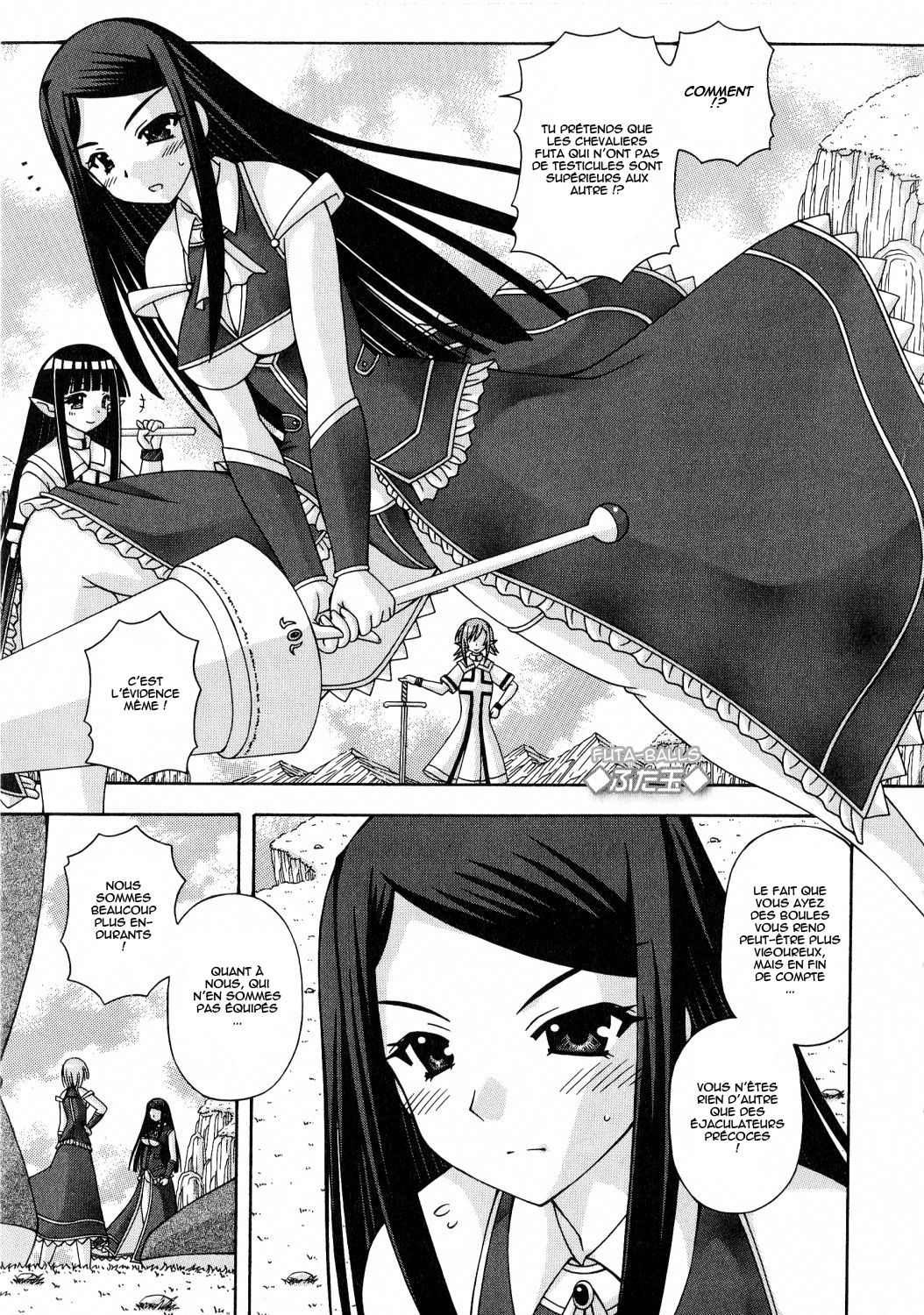 SakuraKo - Futanari Hime Kishi Elise - Chapt. 3 page 1 full