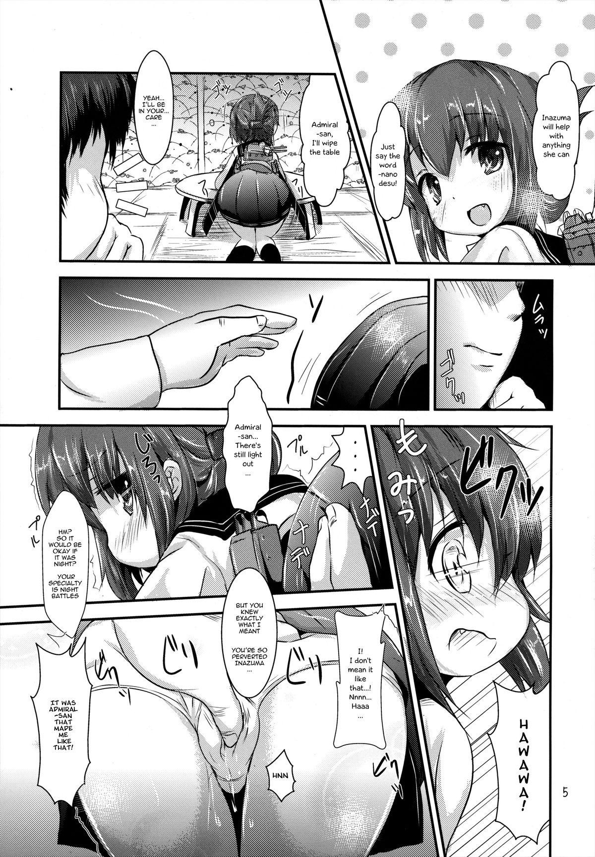 Shireikan-san wa Sekuhara-san nanodesu! | Admiral-san is a Sexual Harasser Nanodesu page 4 full