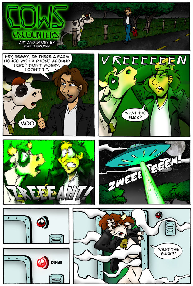 Cows Encounter page 1 full