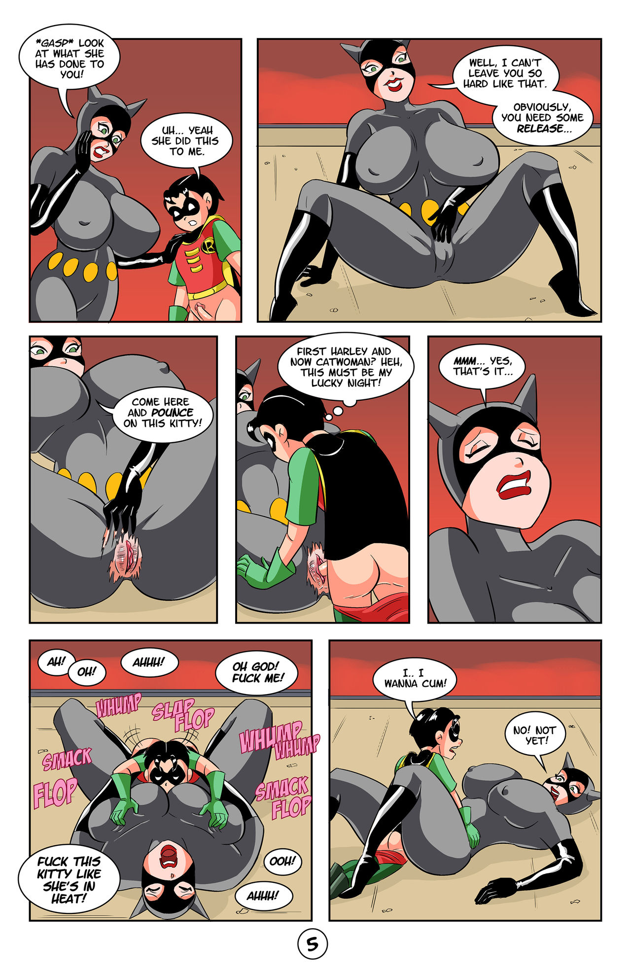 Robin’s Big Score page 5 full