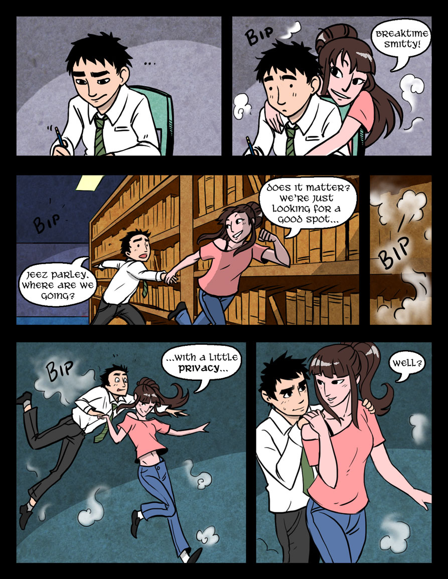 Gunnerkrigg Court: A Little Privacy page 2 full