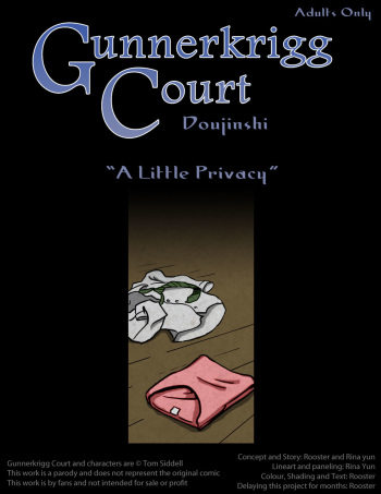 Gunnerkrigg Court: A Little Privacy cover