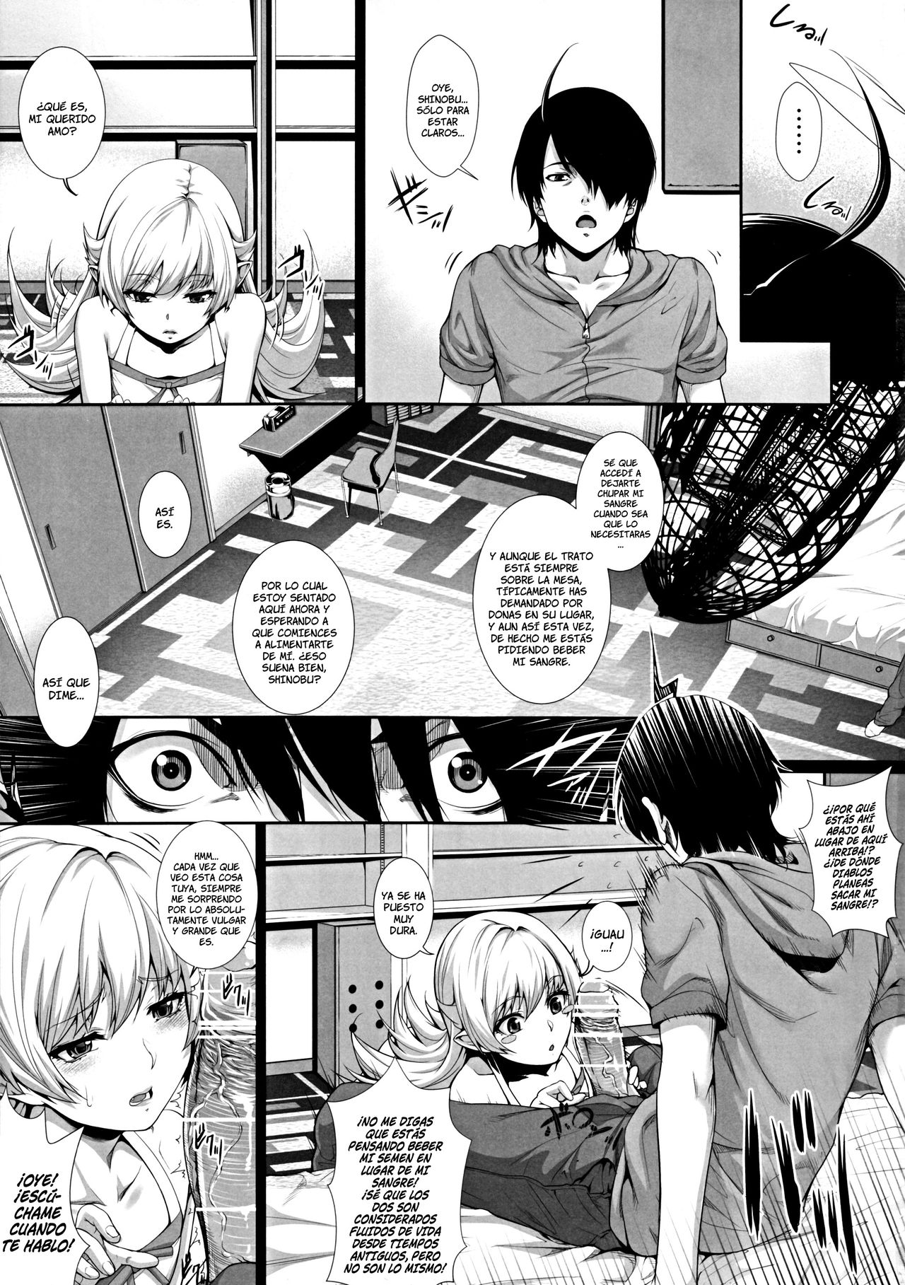 El Acto de Chupar Sangre de un Vampiro   =P666HF= page 5 full