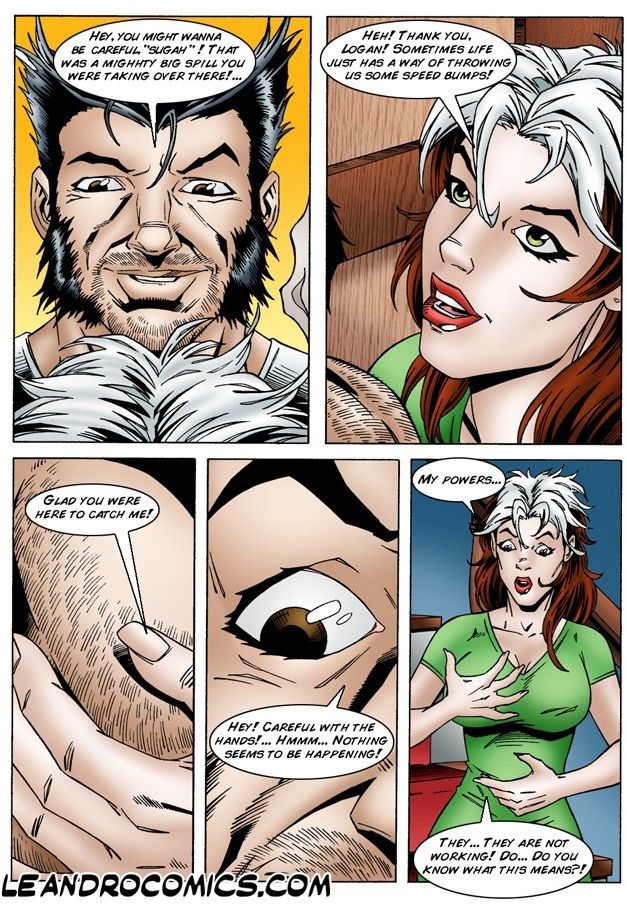 Rogue loses her powers page 5 full