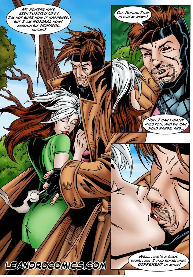Rogue loses her powers page 7 full