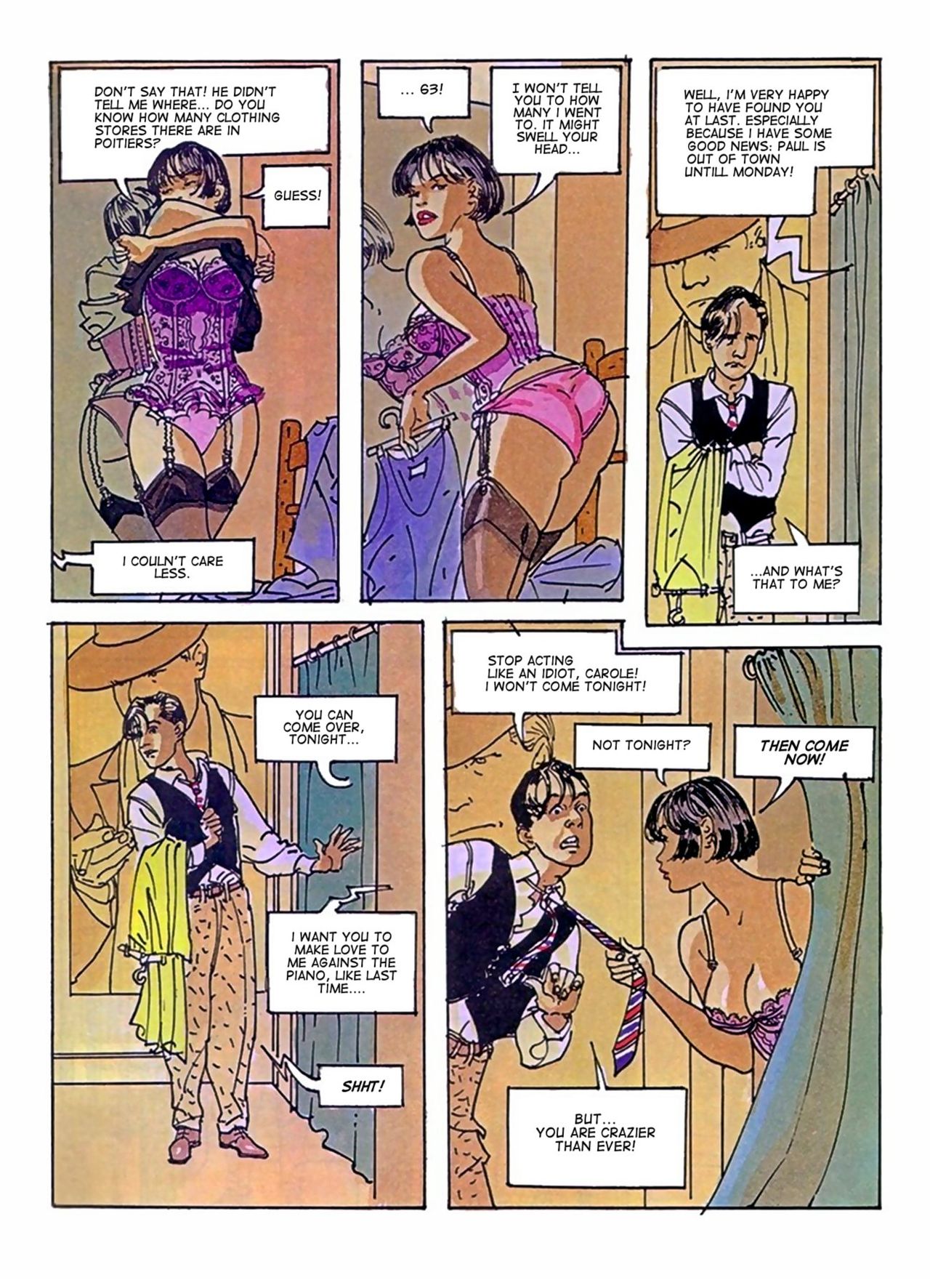 Carole goes shopping page 3 full