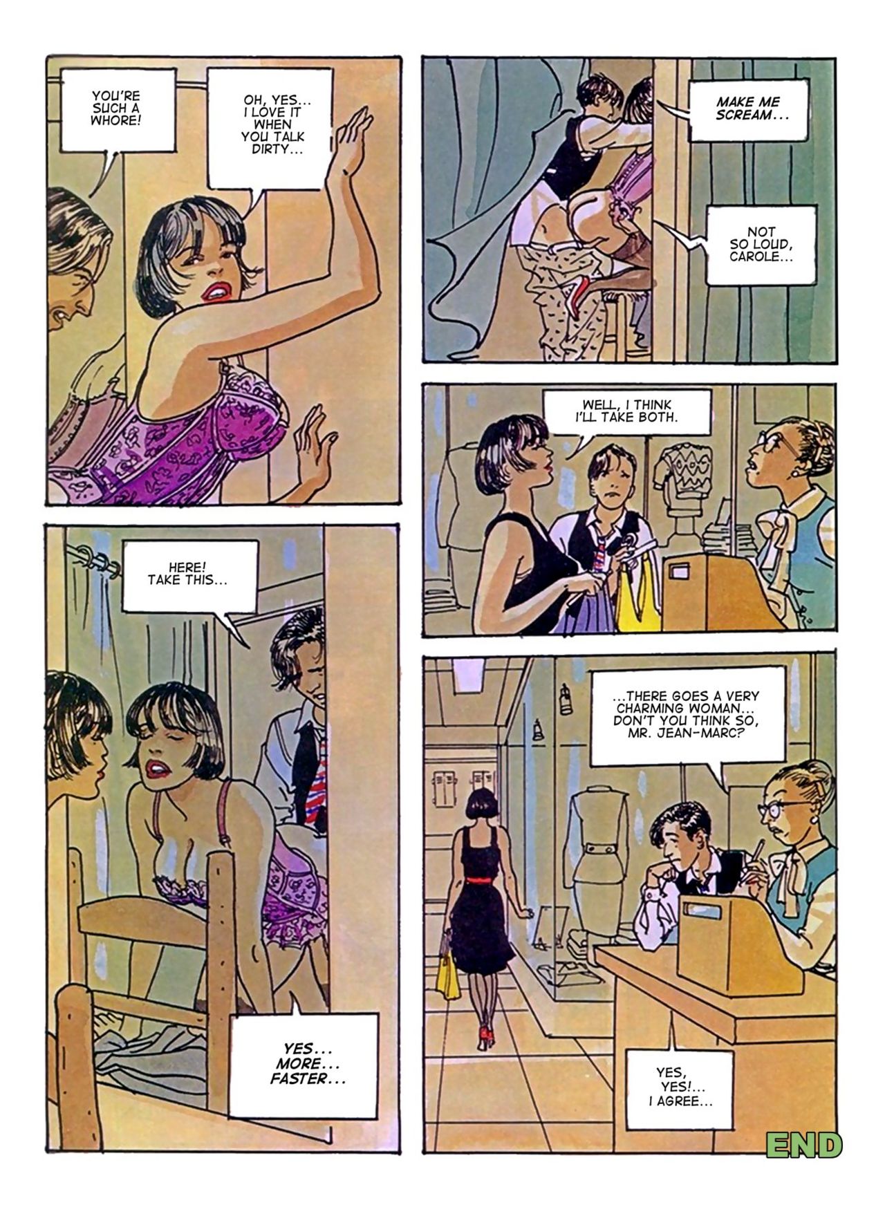 Carole goes shopping page 5 full