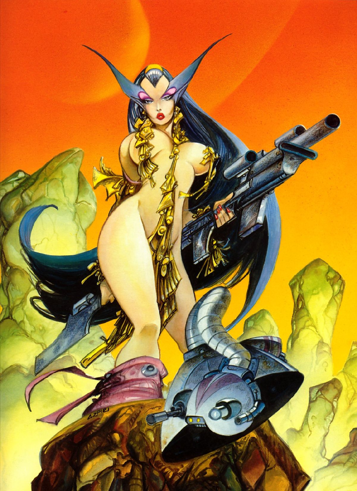 Erotic Art Collector 0004 ALFONSO AZPIRI page 9 full