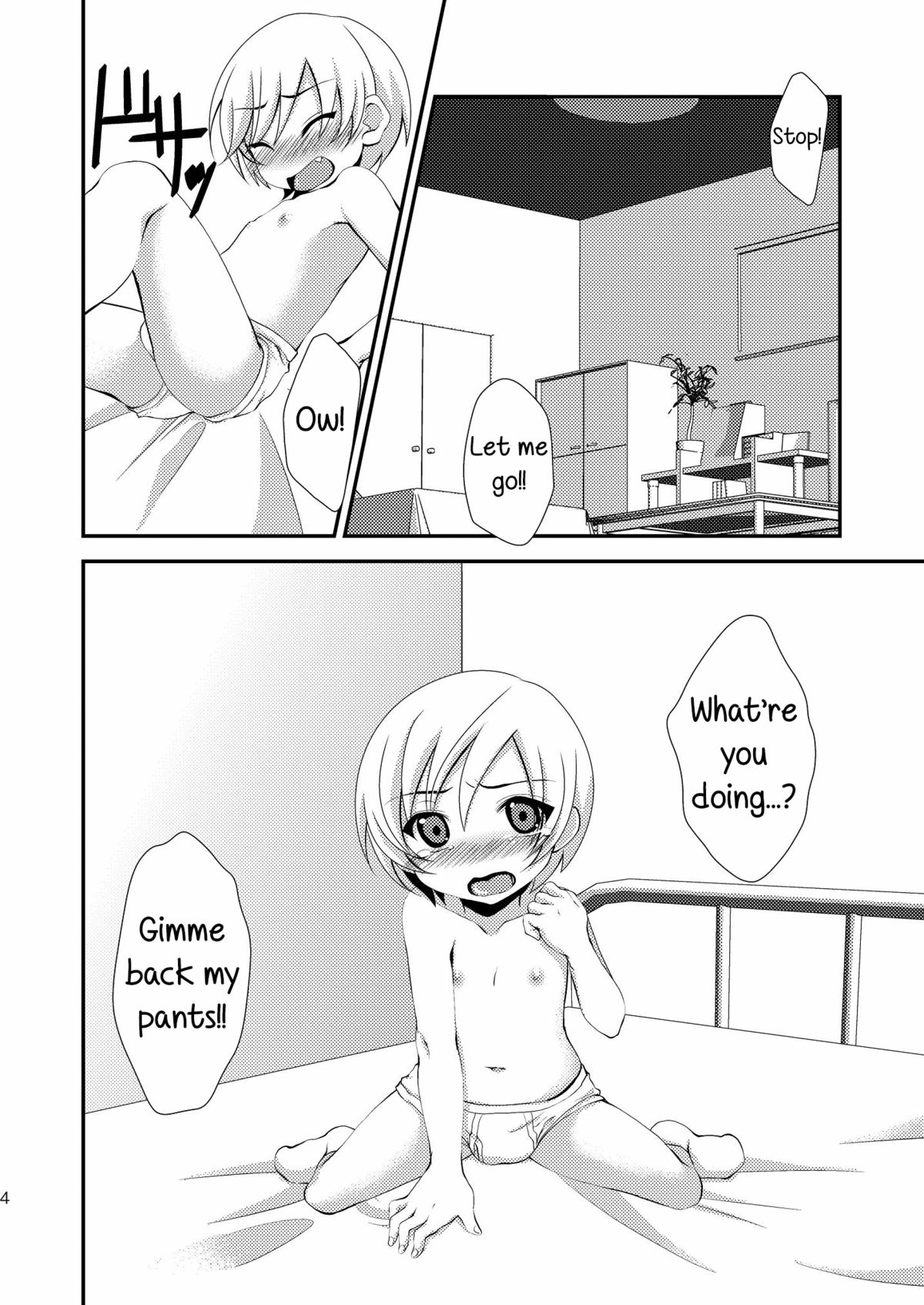 Chicchai Mera ga Namaiki Kawaii node Jitaku ni Mochi kaette Onaho ni Shitemita | Little Mera is so cheeky and cute that I brought him with me home and made him my fleshlight   =SW= page 3 full