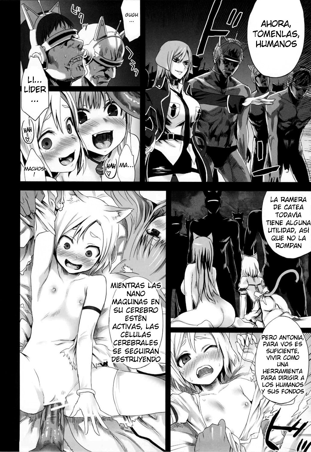 Victim Girls 10 - It's Training Cats and Dogs. page 8 full