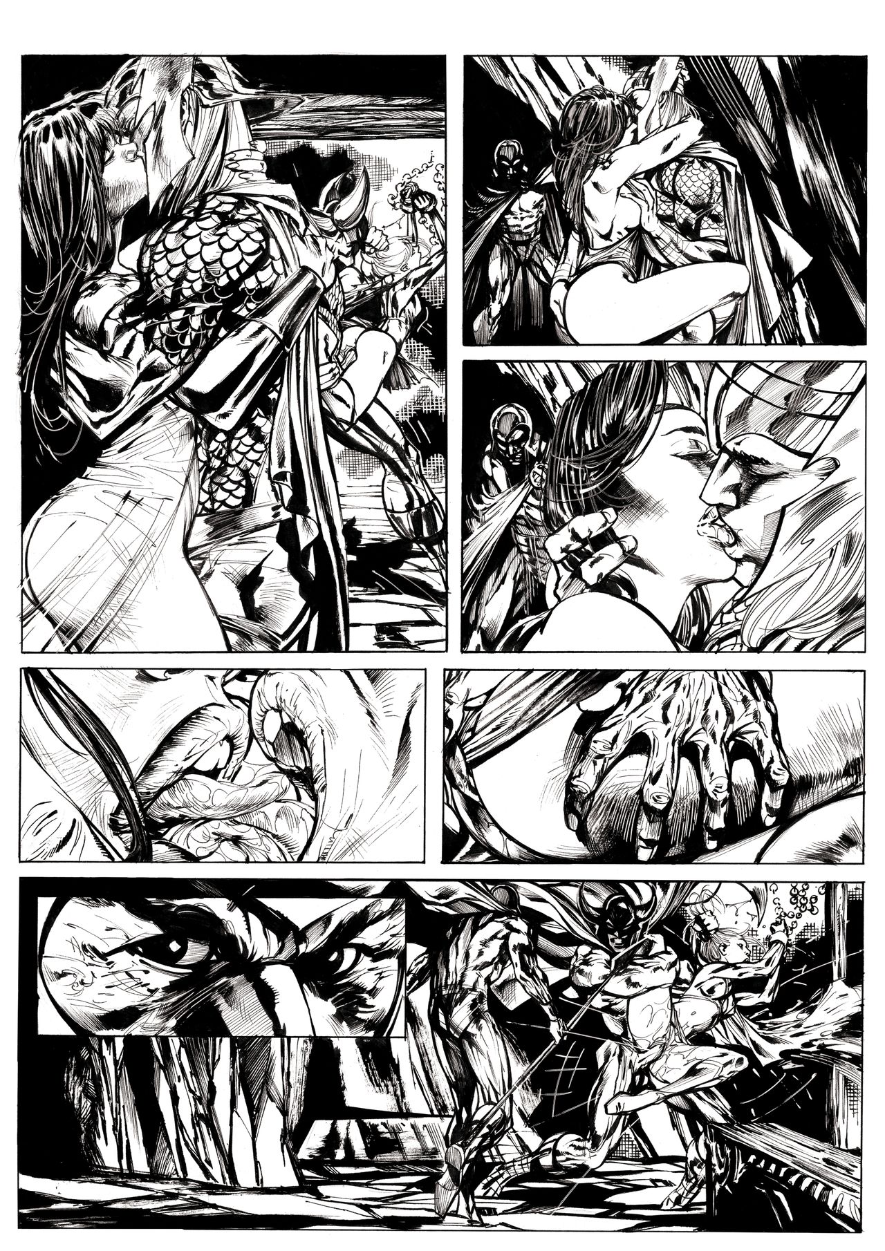 Wonder Woman vs Warlord Part 4 page 1 full