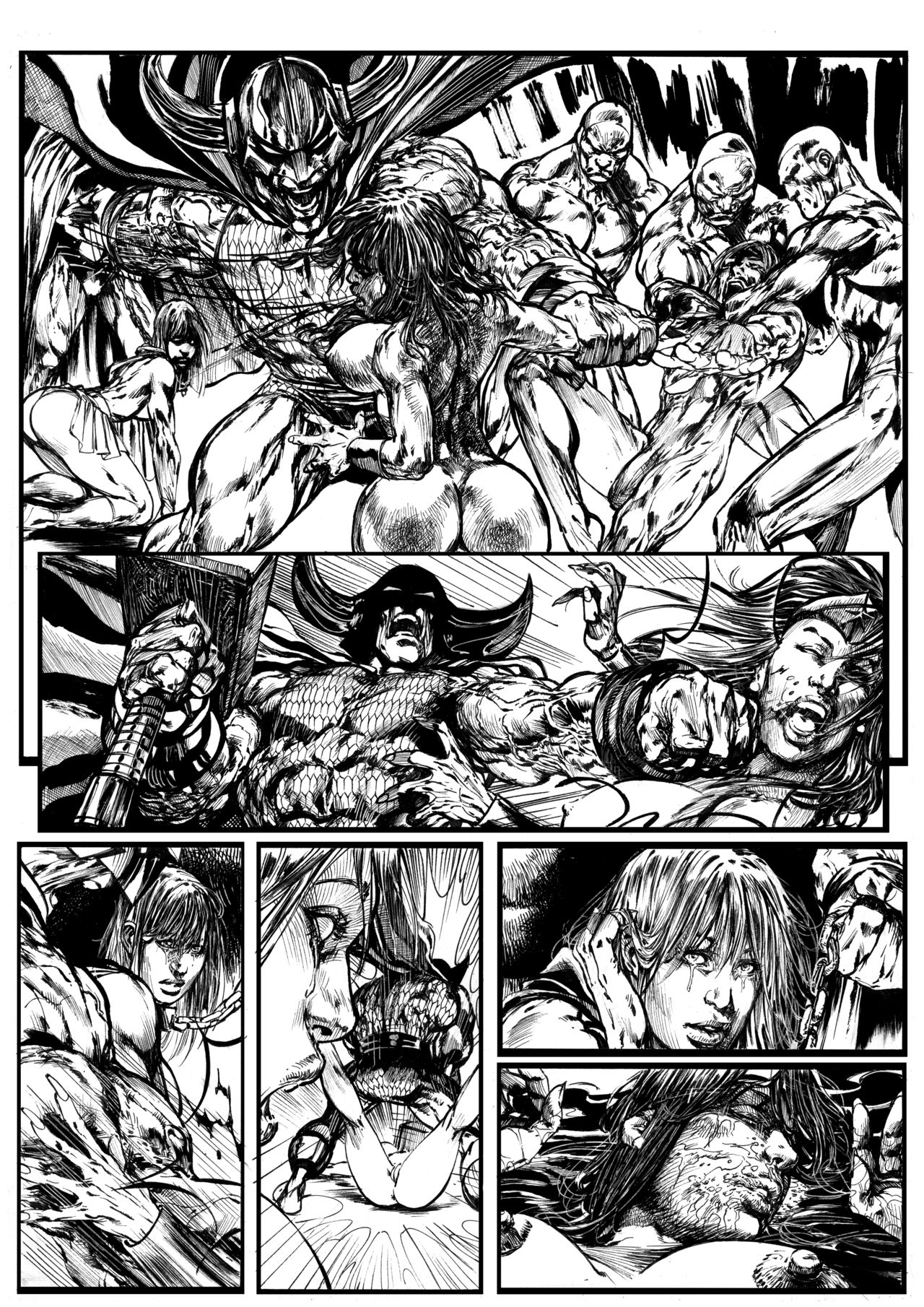 Wonder Woman vs Warlord Part 4 page 5 full
