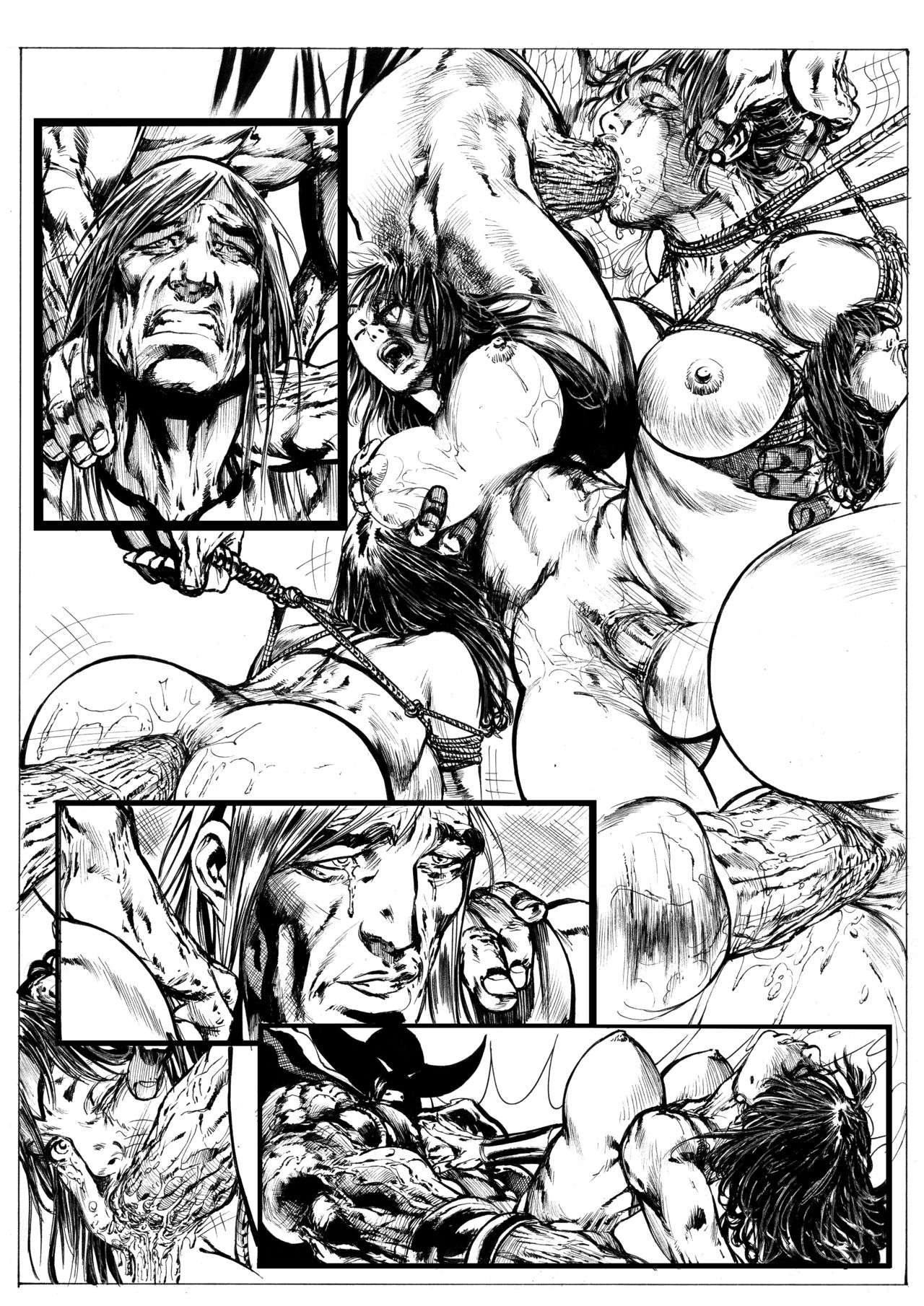 Wonder Woman vs Warlord Part 4 page 8 full