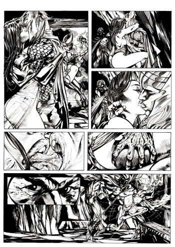 Wonder Woman vs Warlord Part 4 cover