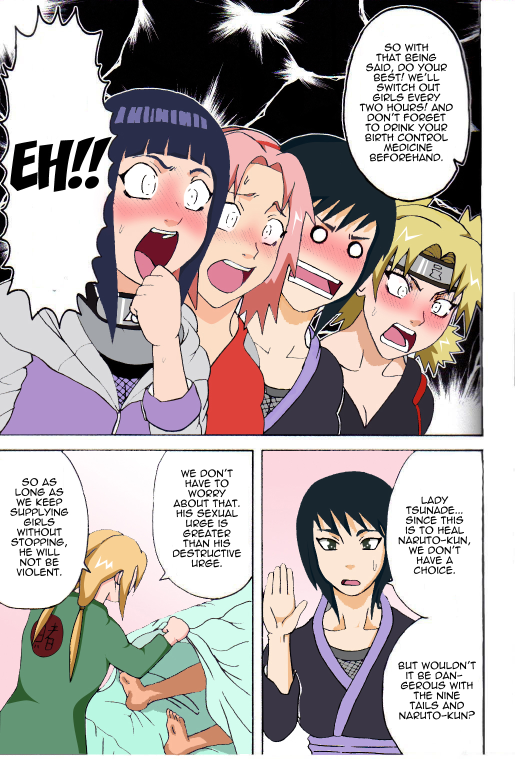 Tsunade no Inchiryou | Tsunade's Sexual Therapy page 5 full
