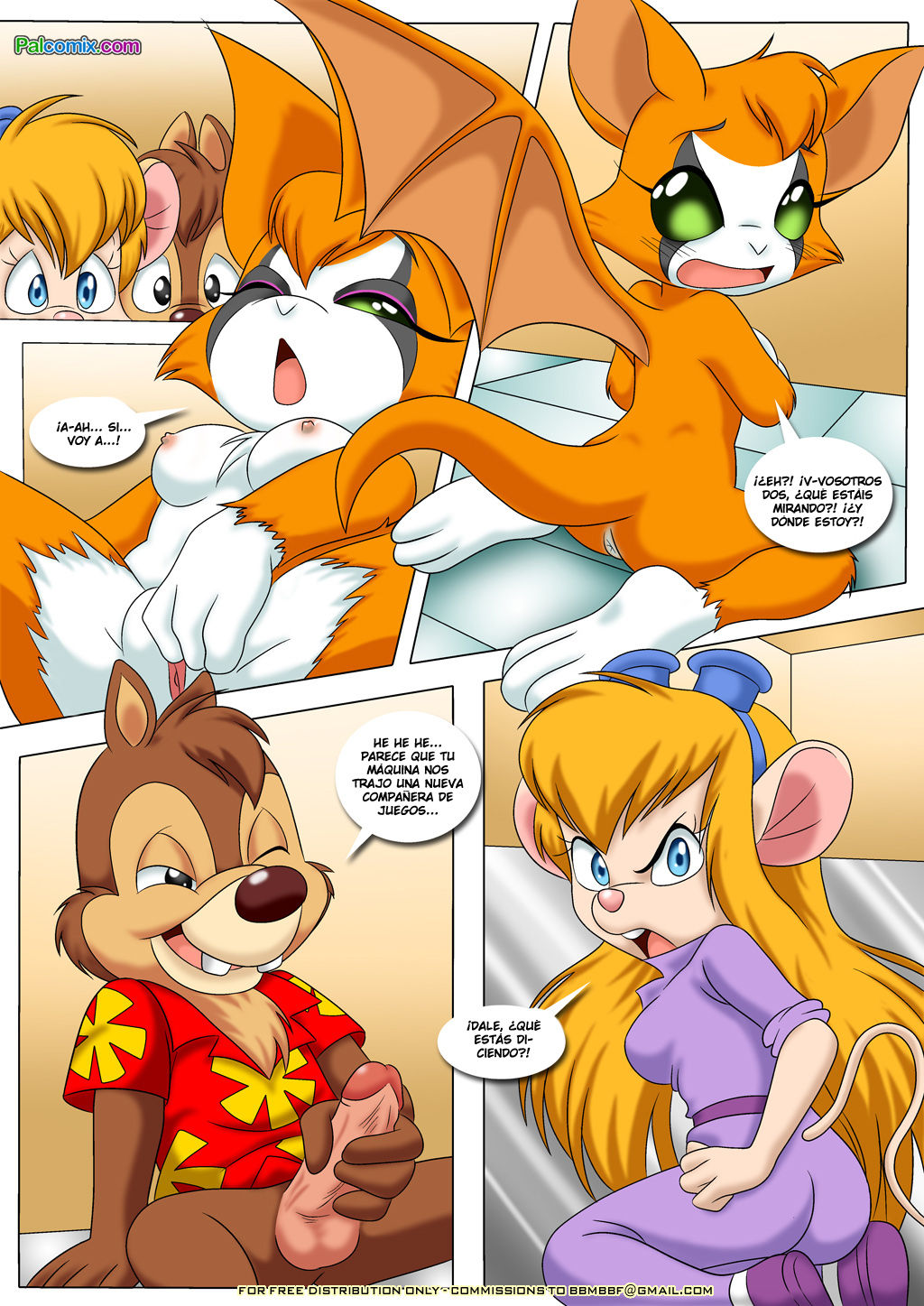Rescue Rodents 5 - Of Mice and Machines  LKNOFansub page 8 full