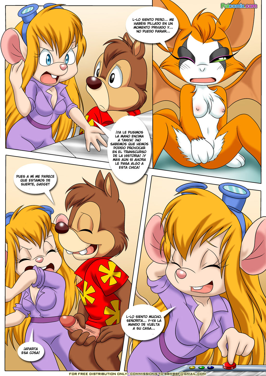 Rescue Rodents 5 - Of Mice and Machines  LKNOFansub page 9 full