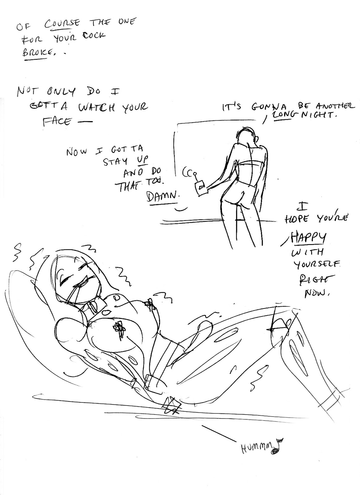 Drew's Slutty Purple Pajamas page 6 full