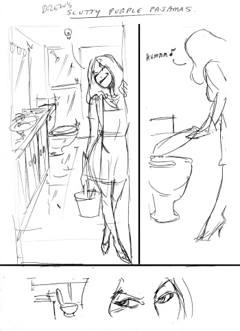 Drew's Slutty Purple Pajamas cover