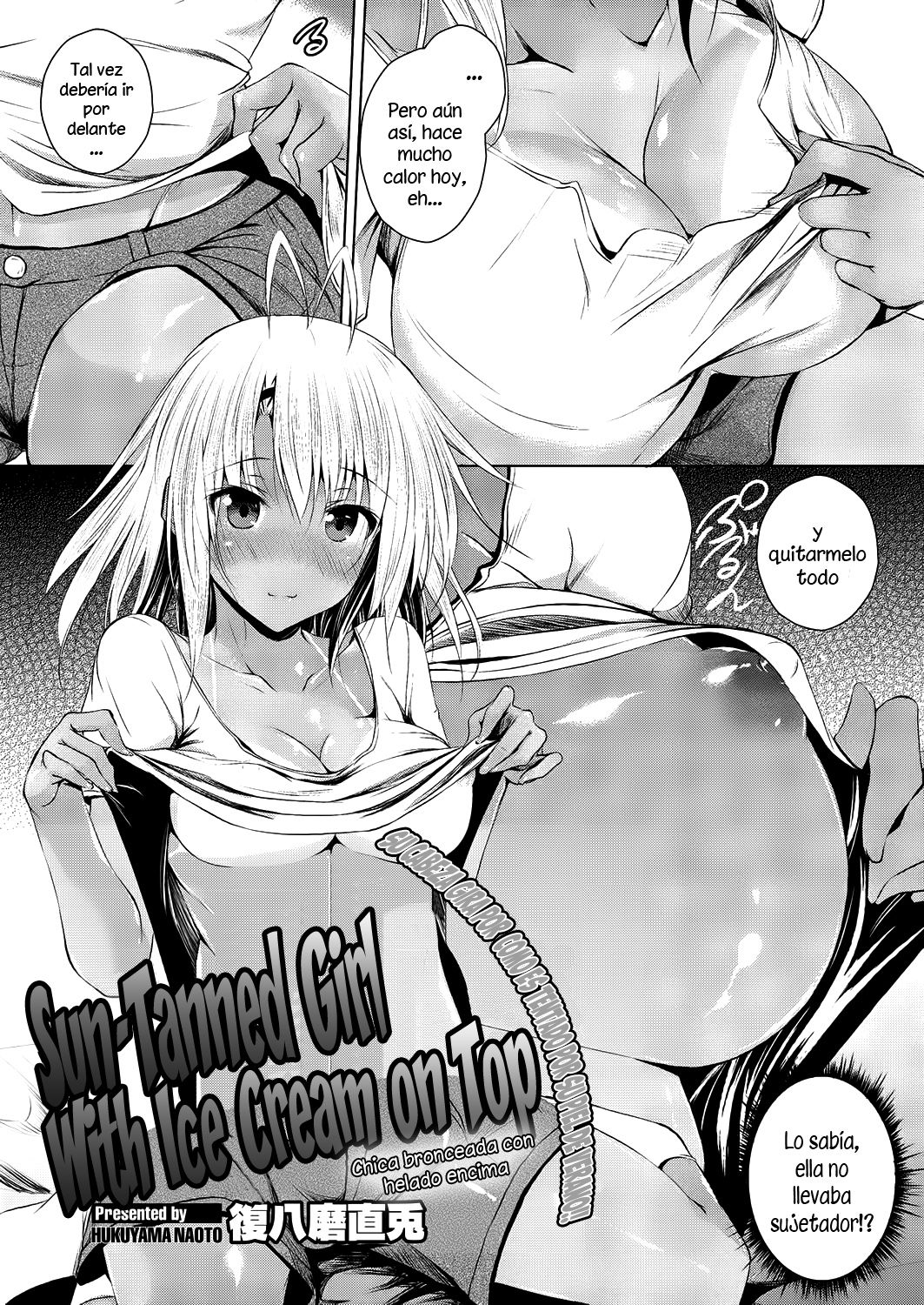 Chica Bronceada con Helado Encima page 3 full