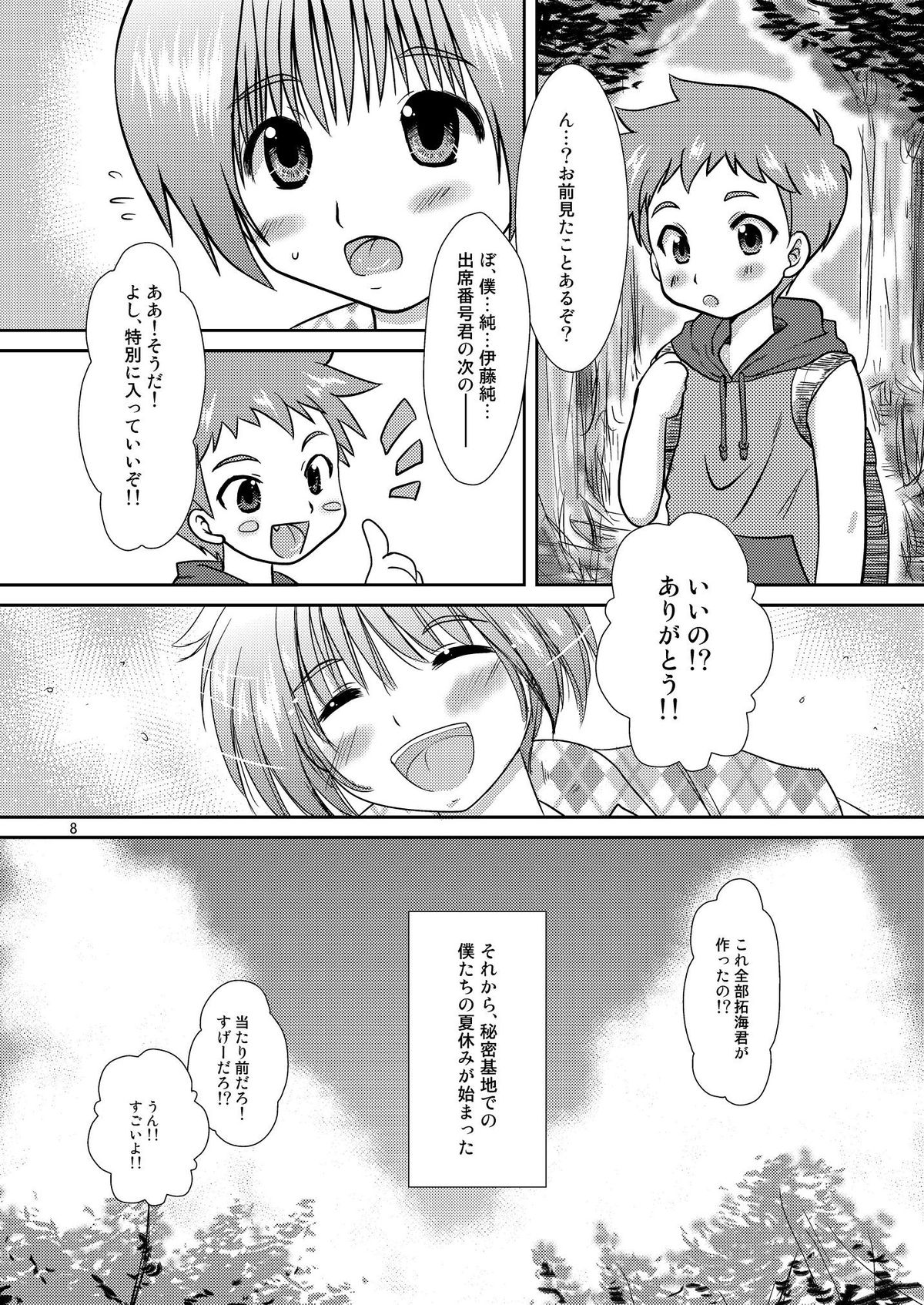 Himitsu Kichi 7 Days page 7 full