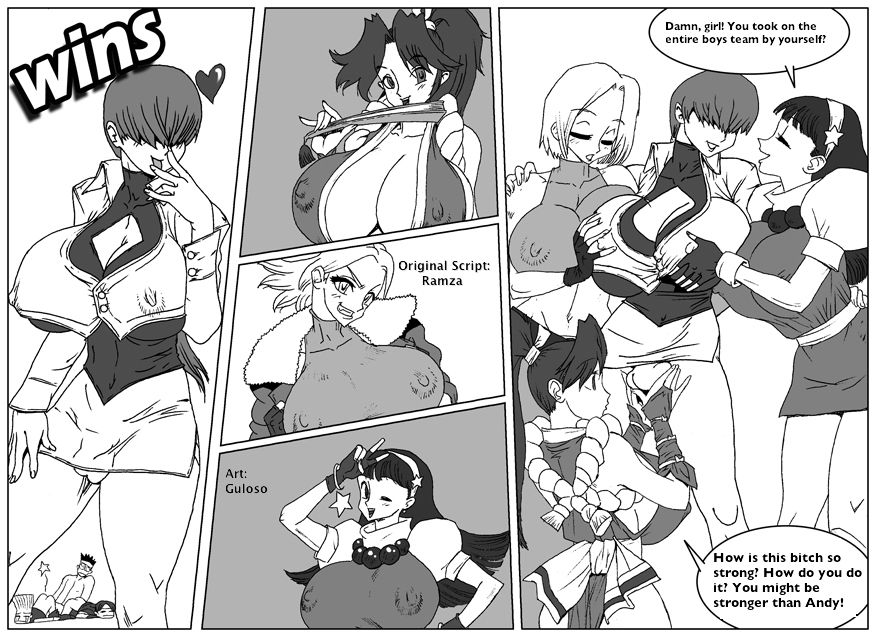 - King of Fighters Futanari page 1 full