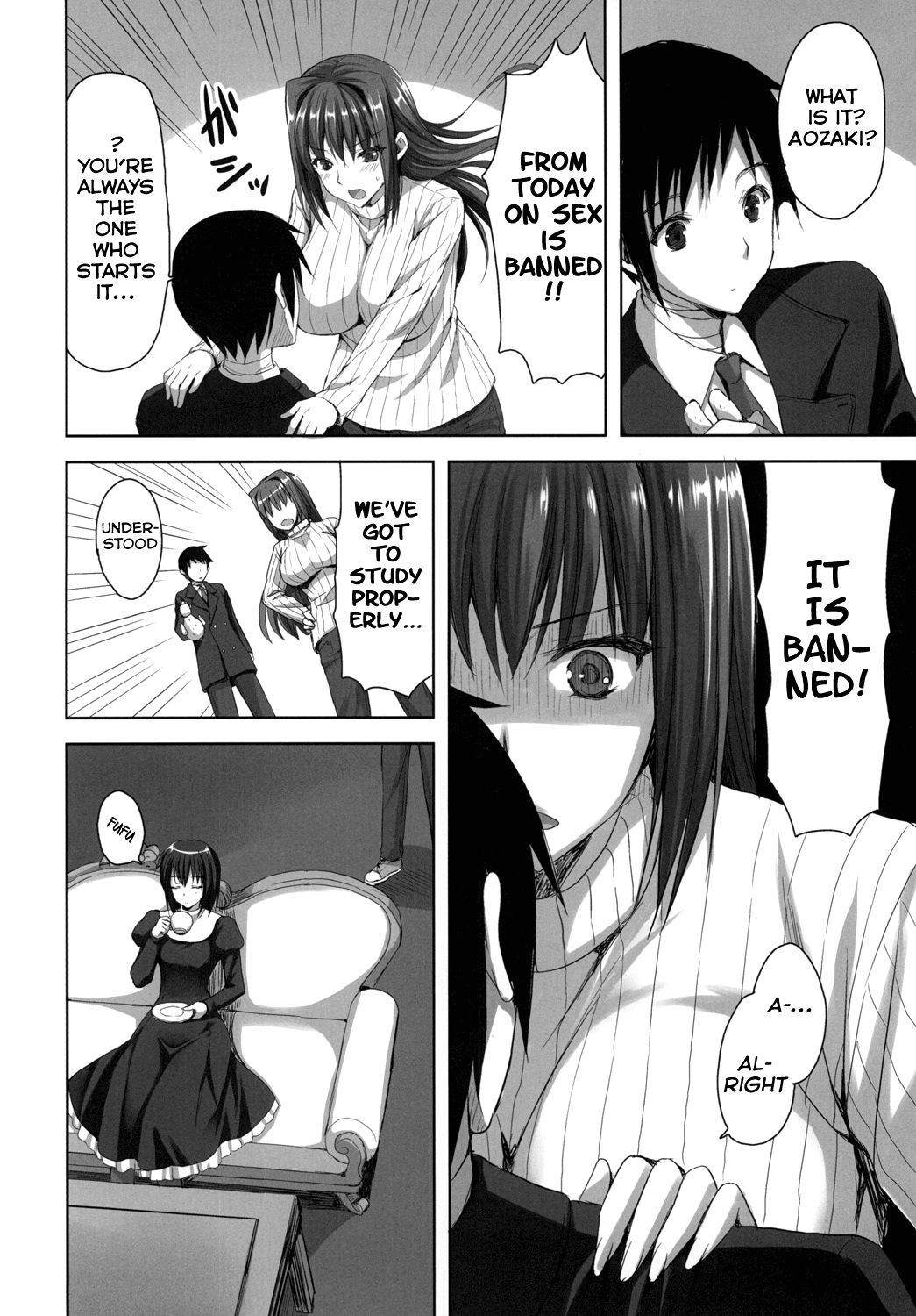 Mahou Tsukai no Yotogi -Yuuwaku- | -Temptation- page 7 full