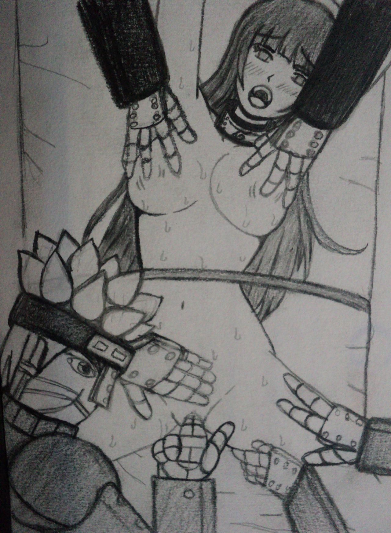 Mecha-Naruto x Hinata Sketches page 3 full