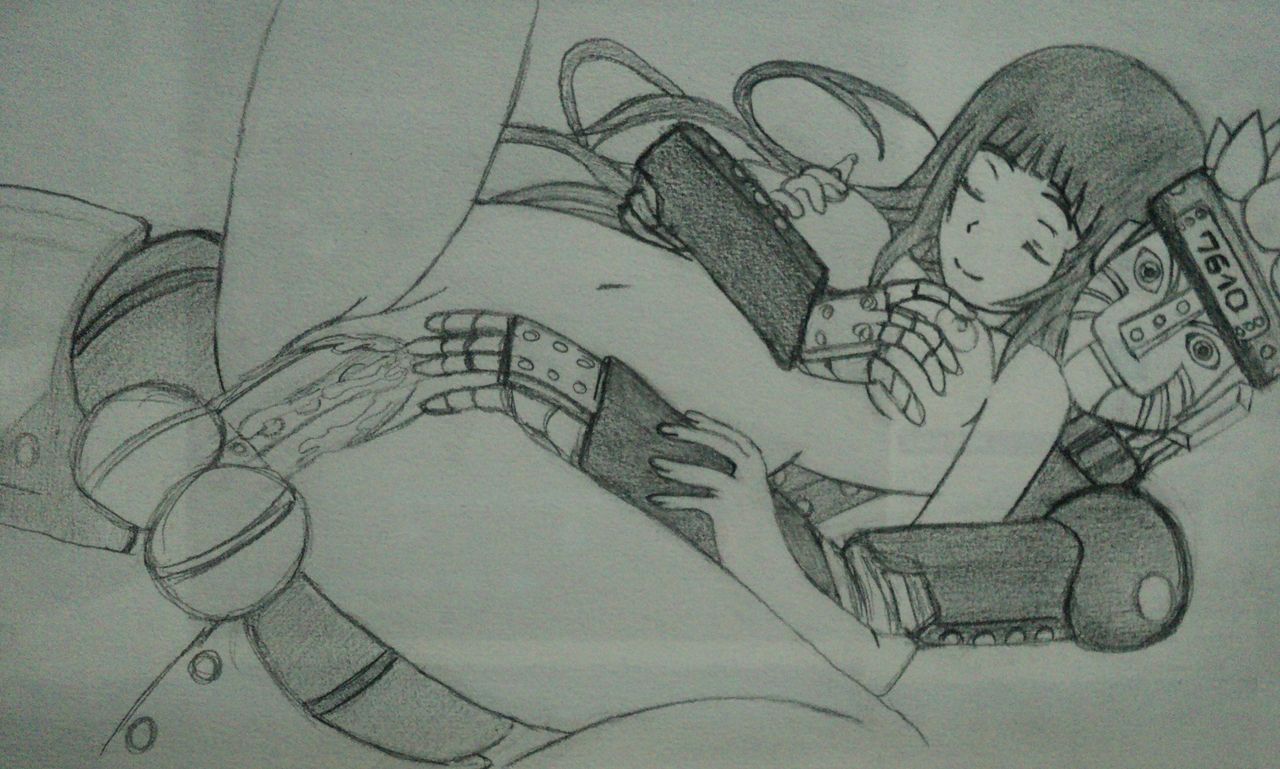 Mecha-Naruto x Hinata Sketches page 8 full