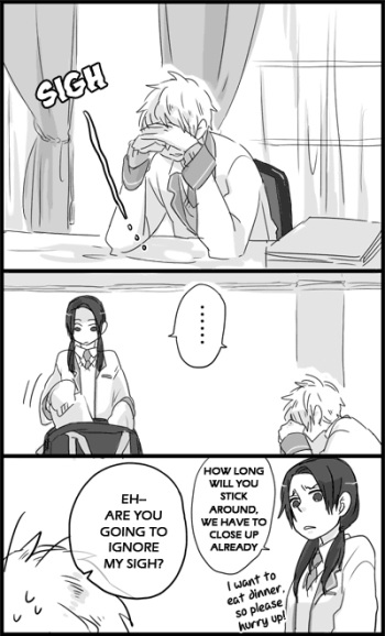 Lingering scent Hetalia cover