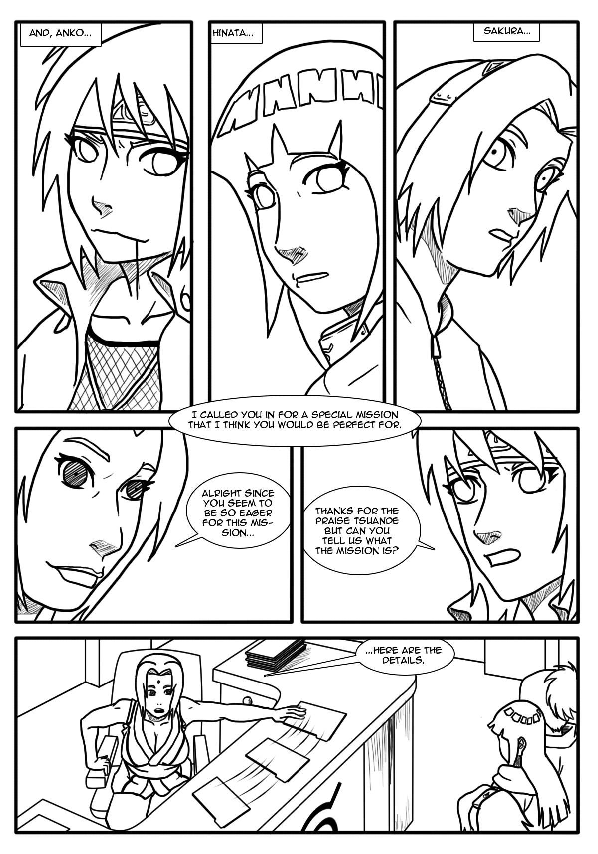Tsunade's Challenge page 3 full